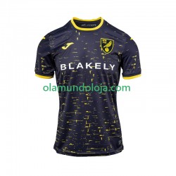 Camisola Norwich City Homem Equipamento Segundo 2024-2025 Manga Curta